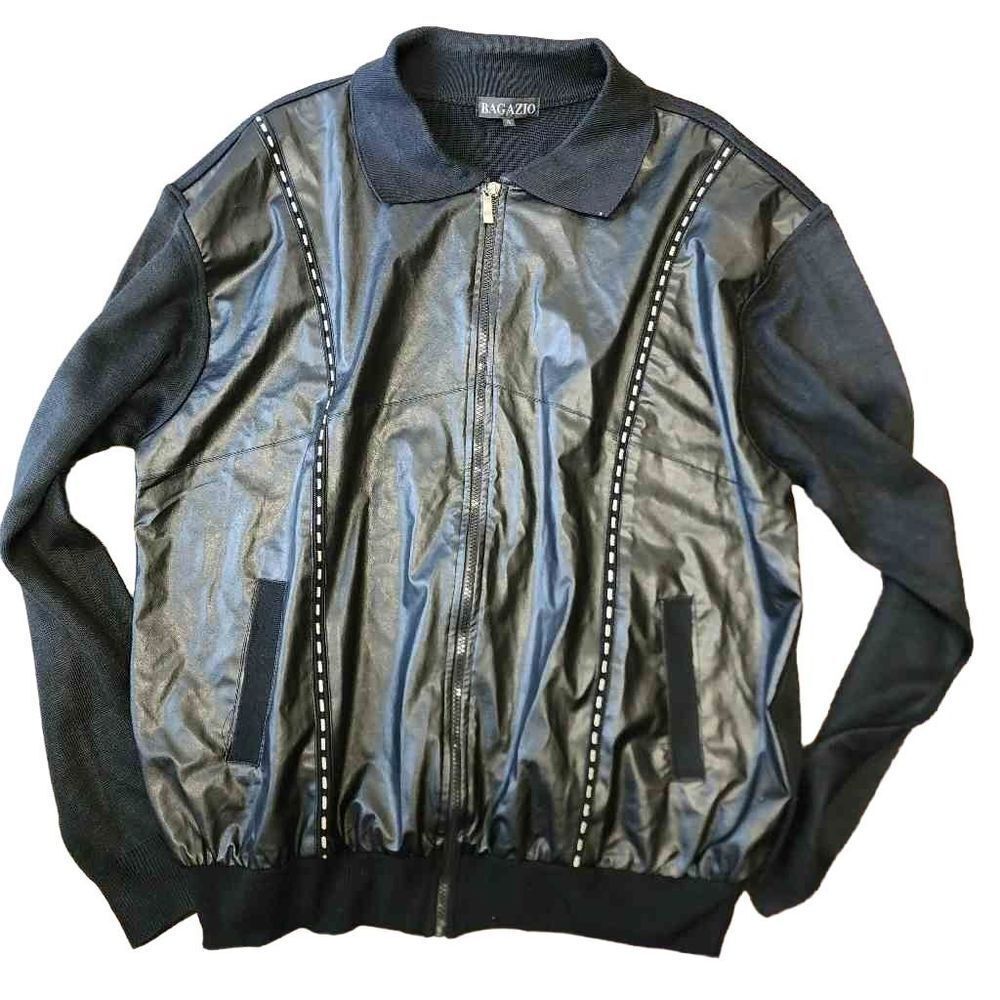 Bagazio Women's Size XL Faux Leather Jacket